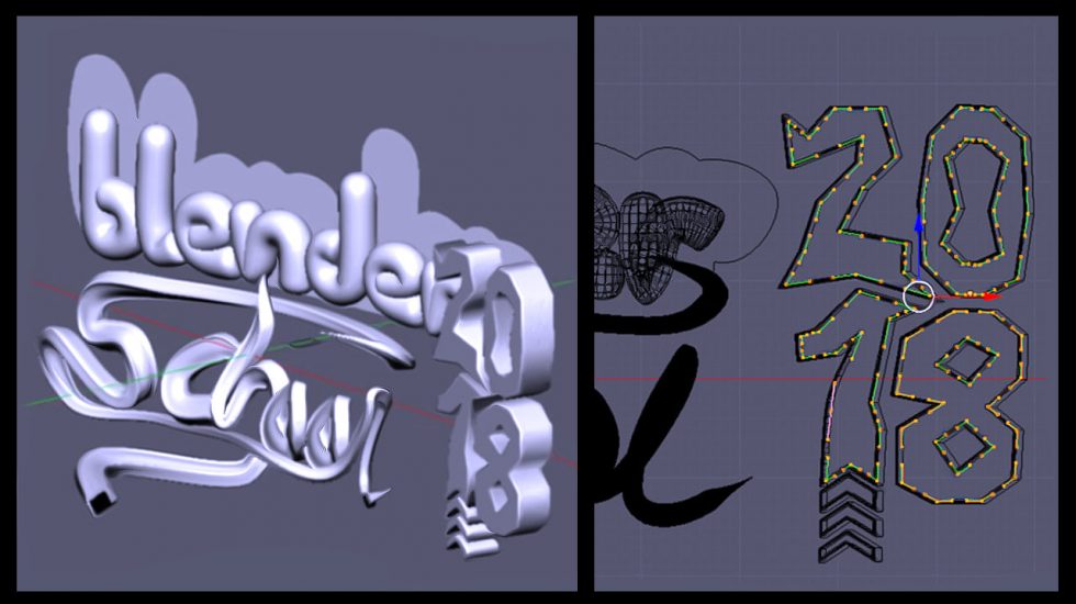 Workshop 3d Graffiti Blender 3d School