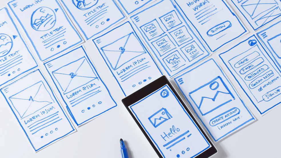 UX-Wireframing mit Grease-Pencil